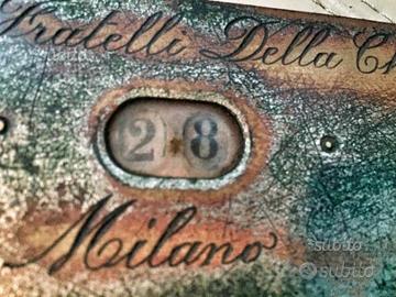 Antico segna punti bigliardo fratelli della Chiesa