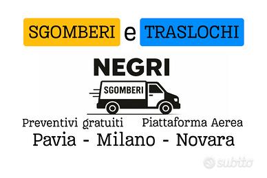 Sgomberi e Traslochi - Preventivi gratuiti
