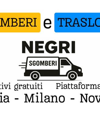 Sgomberi e Traslochi - Preventivi gratuiti