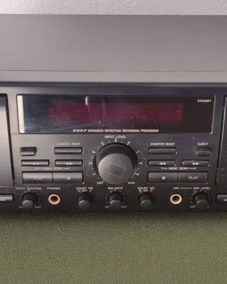 JVC TD-W708 Doppia Piastra Registrazione Cassette