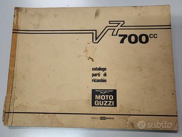 catalogo parti di ricambio moto guzzi v7 700 cc
