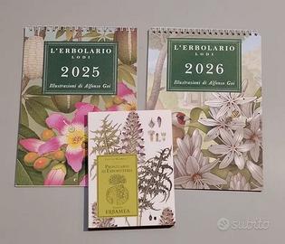 Calendari L'erbolario 2025 2026 e Libro Prontuario