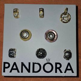 8 Charm Argento e Oro Pandora