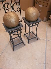 Candelabri e portacandele – ceramica e metallo