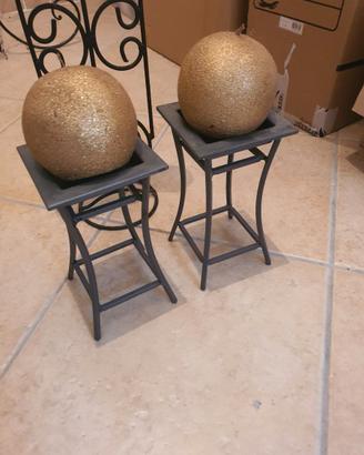 Candelabri e portacandele – ceramica e metallo