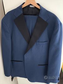 vestito blu completo sartoria elegantissimo 