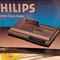 Radiosveglia Vintage Philips AJ3800 mangiacassette