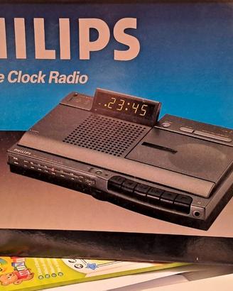 Radiosveglia Vintage Philips AJ3800 mangiacassette