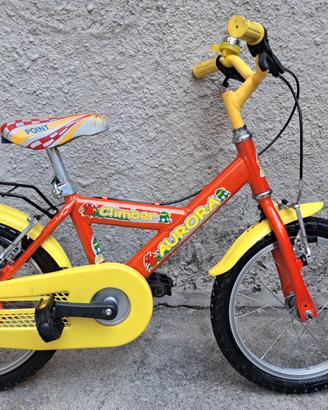 bicicletta per bambino/a Aurora Climber da 14"
