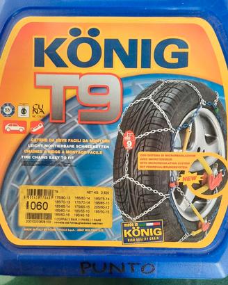 Catene da neve König T9 misura 060