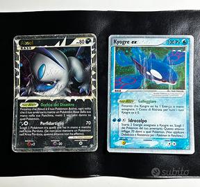 Carte Pokemon Absol e Kyogre ex