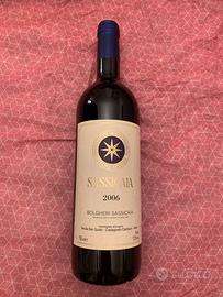 Sassicaia tenuta san guido 2006