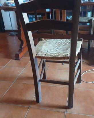 sedie arte povera