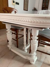 Tavolo antico del700 stile francese