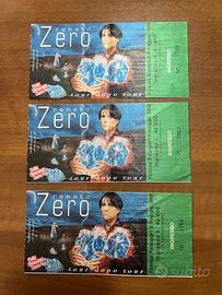 biglietto concerto Renato Zero 1998 Firenze