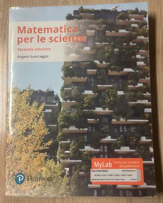 LIBRO MATEMATICA PER LE SCIENZE