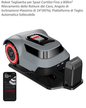 Robot tagliaerba nuovo