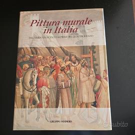 4 Libri Arte "Pittura Murale in Italia" - Ed. Sanp