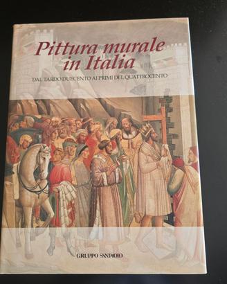 4 Libri Arte "Pittura Murale in Italia" - Ed. Sanp