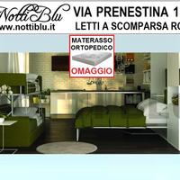 Letti a Scomparsa 4 posti letto+Cucina locale 18mq