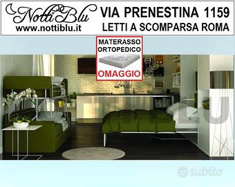 Letti a Scomparsa 4 posti letto+Cucina locale 18mq