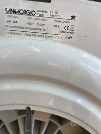 Pezzi ricambio lavatrice San Giorgio