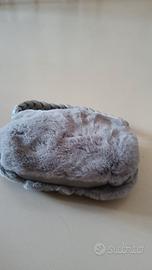 borsa a mano in velluto