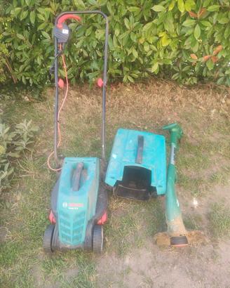 Kit tagliaerba e taglia bordi