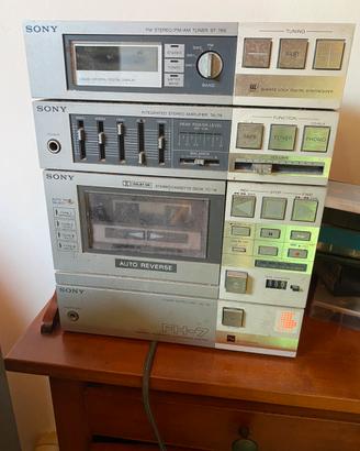 Stero sony anni 80