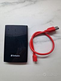 HD USB 500gb Verbatim