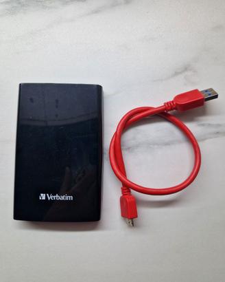 HD USB 500gb Verbatim