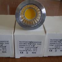 3 faretti lampadina gu10 luce calda 9w
