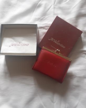 Portamonete in pelle