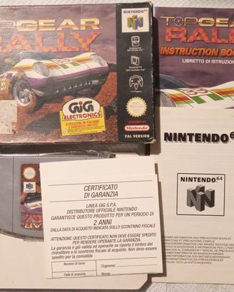top gear rally gig nintendo 64 n64
