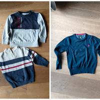 Tre maglie per bambino 4/5 anni