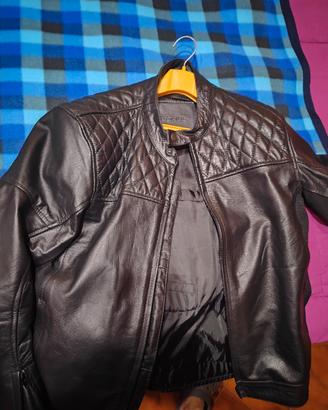 giubotto pelle moto