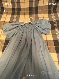 Abito estivo modello Trilly azzurro cielo