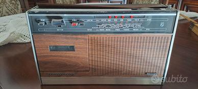 Radioregistratore Philips anni '70