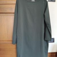 Vestito verde autunnale Amelie