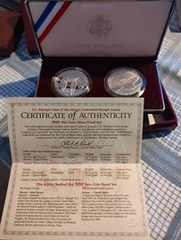 Dollari argento Olimpiadi di Atlanta 1995 Proof