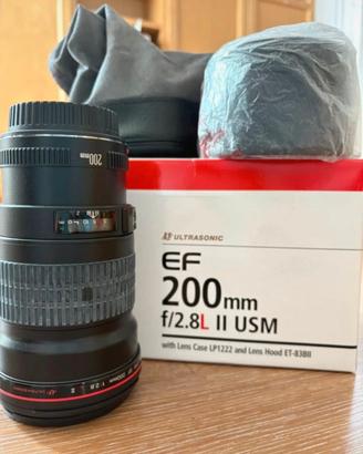 Canon EF 200mm f/2.8L II USM – COME NUOVO – Scatol