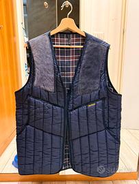 Gilet Barbour Blu Vintage