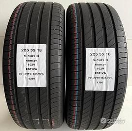 2 gomme 225 55 18 michelin a1380