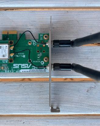 Scheda Wi-Fi PCIe ASUS AW-CB161H Antenne