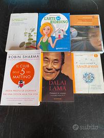 Lotto 6 Libri Crescita Personale, Mindfulness, ..