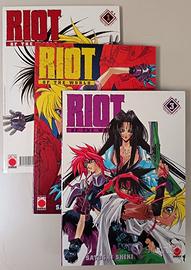 Manga RIOT OF THE WORLD Vol. 1, 2 e 3