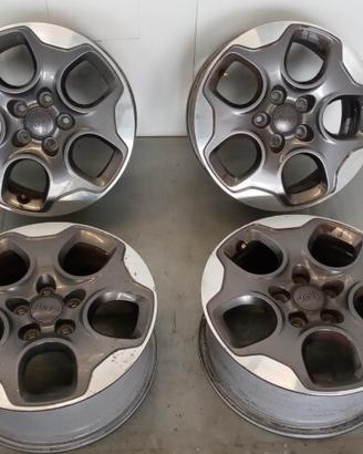 KIT 4 CERCHI IN LEGA JEEP Renegade 2014>2018 usato