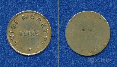 BIRRA MORETTI LUIGI gettone mensa RARO