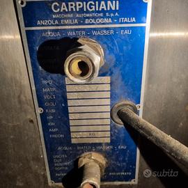mantegatore e macchina gelato carpeggiani