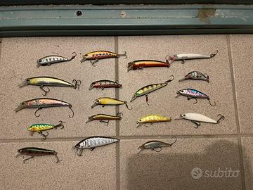 artificiali trota cavedano spinning